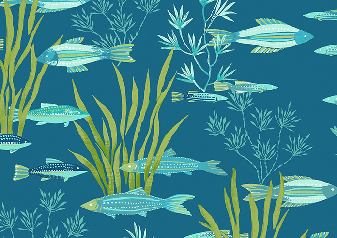 Shallows, Aquarius - Made to Measure Curtain - Image 9